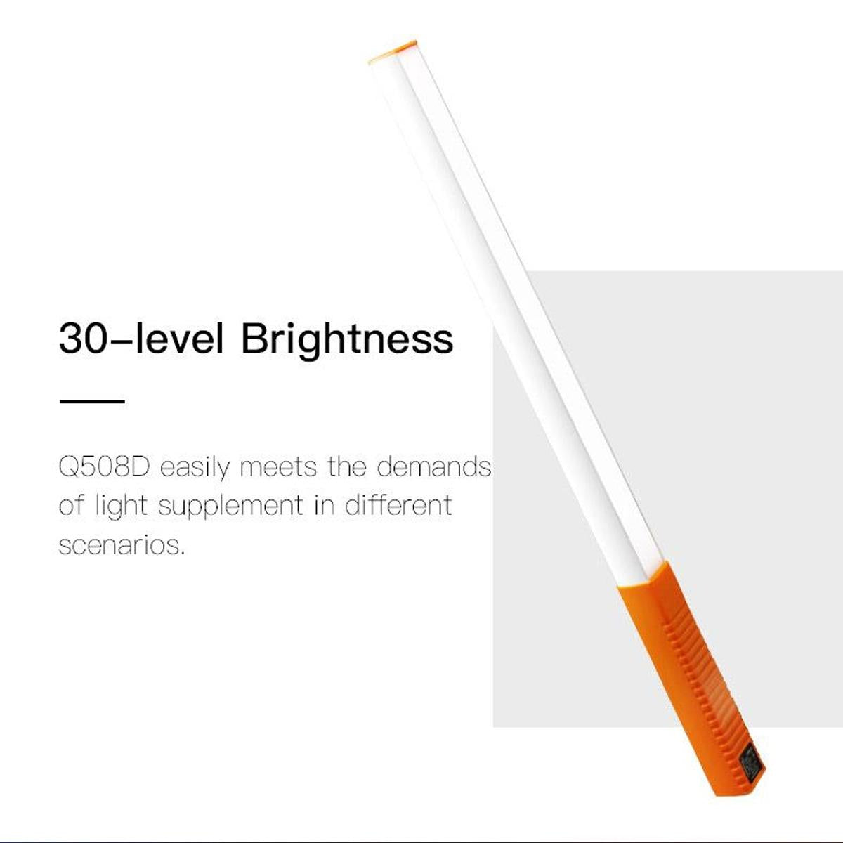 Handheld Dual Temperature Led Stick Light - Orange-1915196534744551428