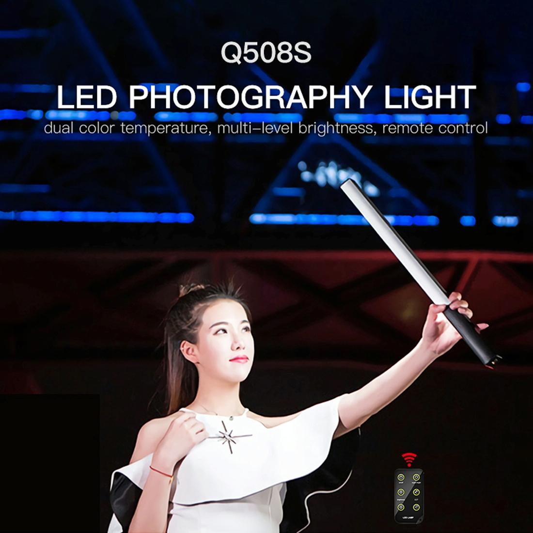 Handheld Led Fill Light For Video 1000Lm Dual Colour Black-1915196801141575682