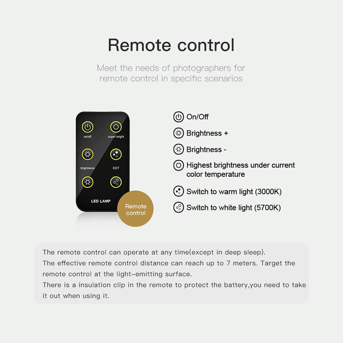 Handheld Led Fill Light For Video 1000Lm Dual Colour Black-1915196801141575686