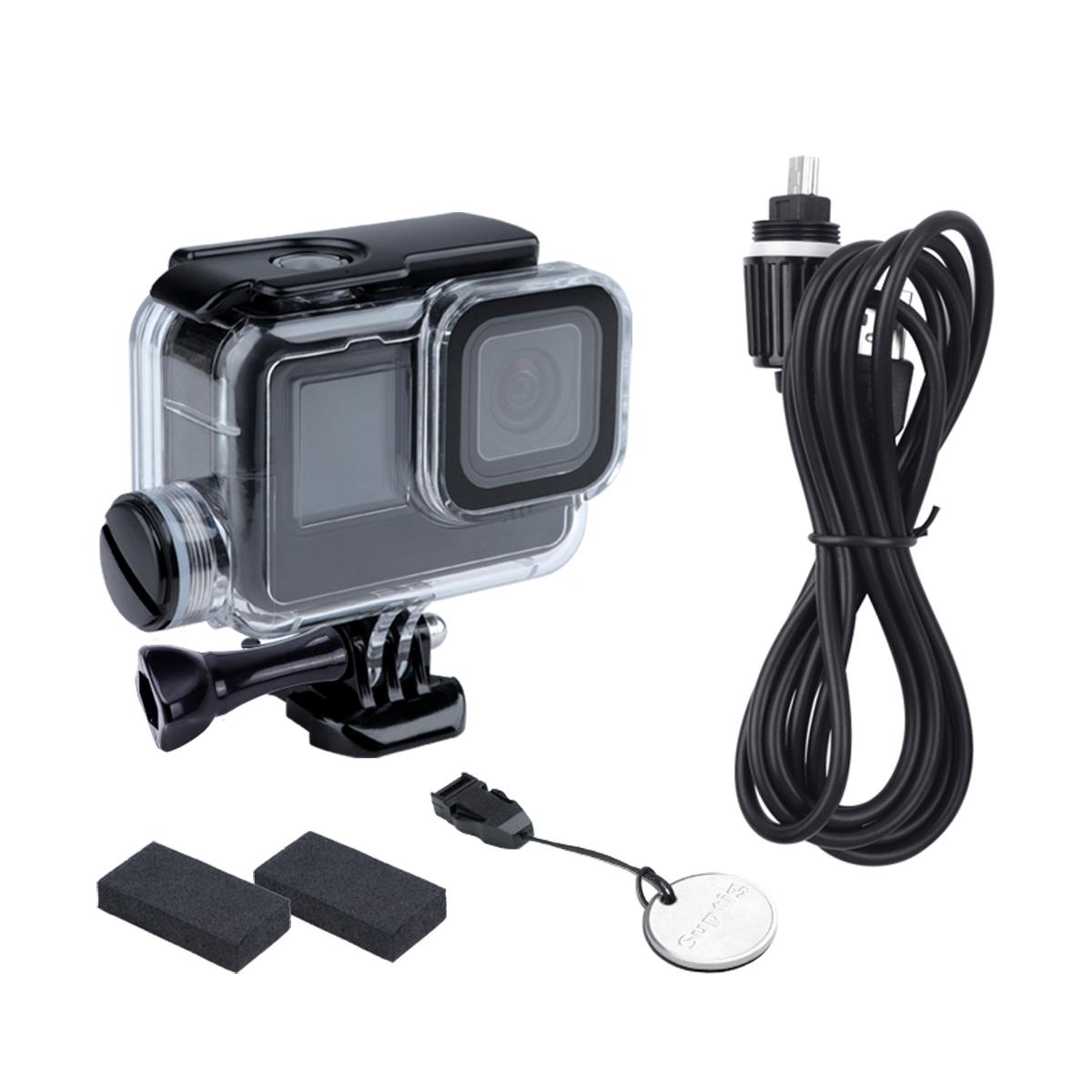 Waterproof Housing Case For Gopro Hero10 / 9 With Buckle Mount And Charging Compatibility-1915197233012281350