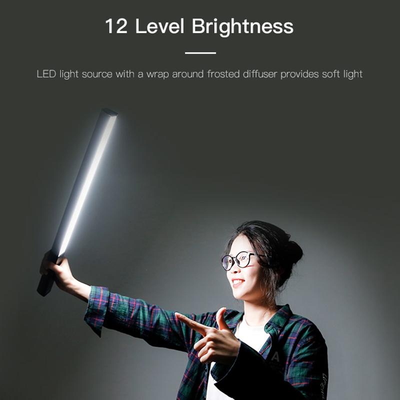 8-Colour Led Stick Video Light With Remote Control-1915198239964008451