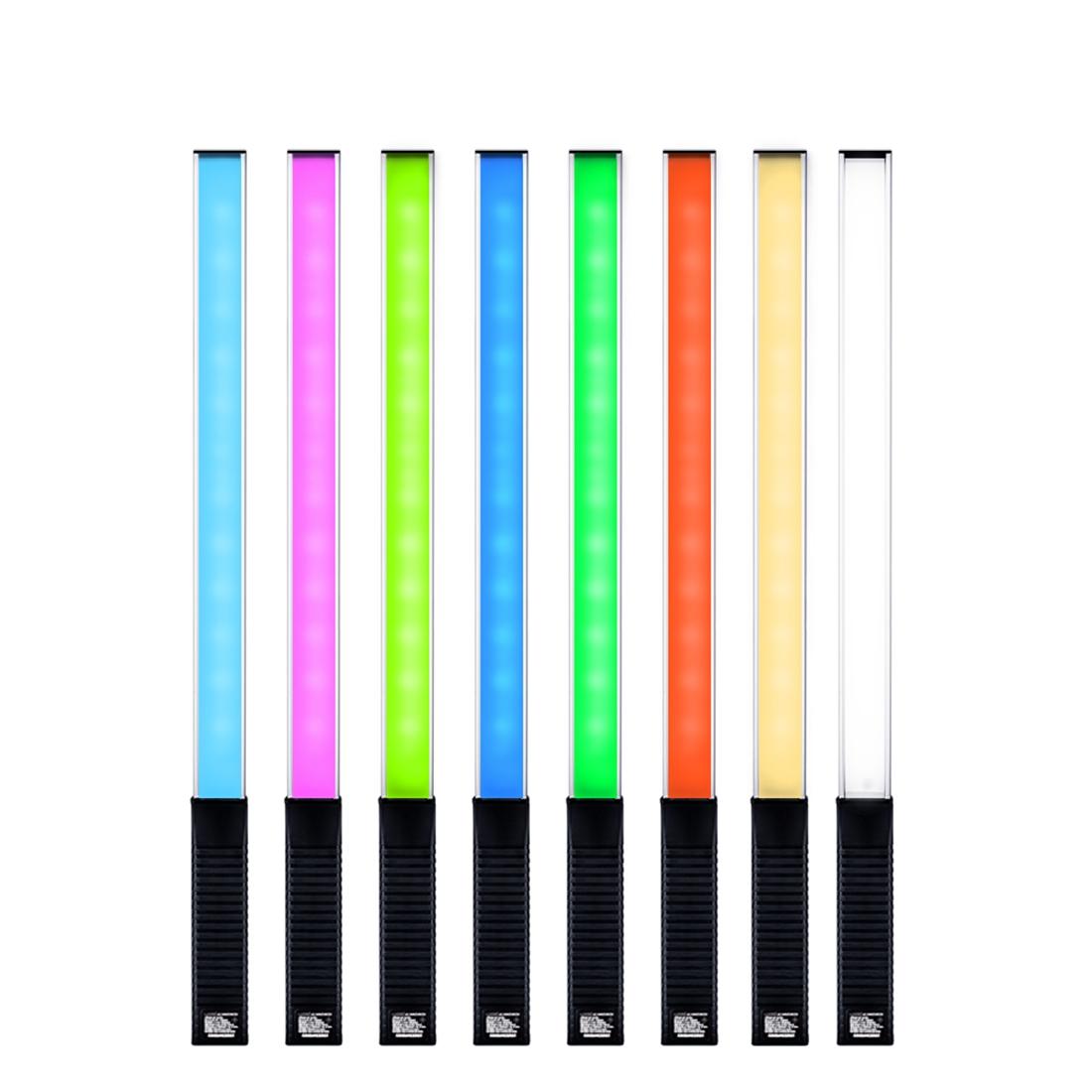 8-Colour Led Stick Video Light With Remote Control-1915198239964008455