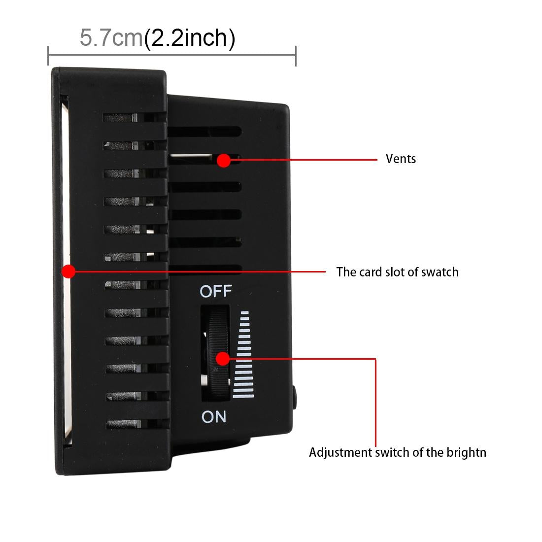 Portable Led Video Light For Dslr Cameras With 3 Filters-1915198125627281413