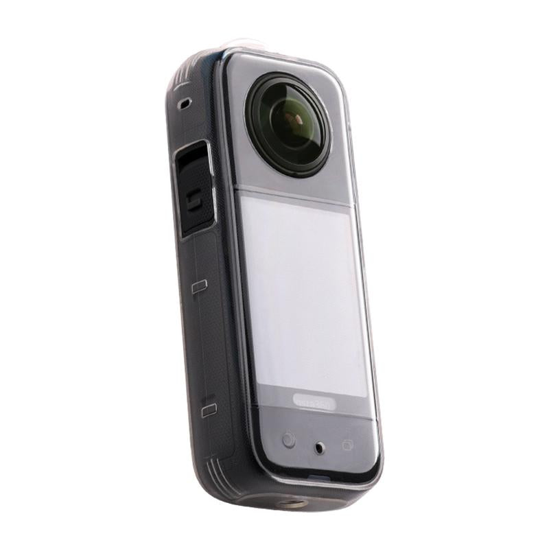 Clear Tpu Protective Case For Insta360 X3 - Full Body-1922443399835815936