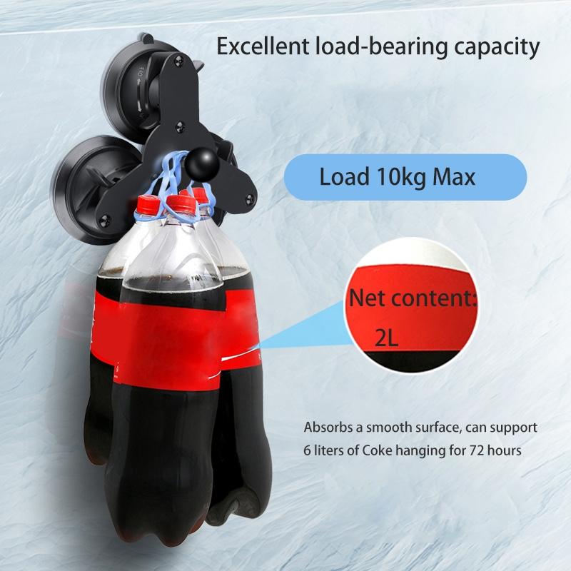 Universal Dual Suction Cup Mount For Action Cameras And Smartphones-1915196804195028997