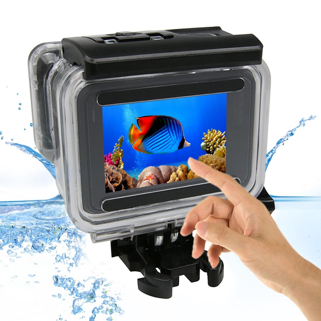 Touch Screen Housing For Gopro Hero 6 / 5 With Mount And Screw-1915197596658438150