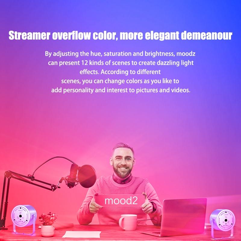 Rgb Atmosphere Fill Light With Remote Control For Desktop Rhythm-1915196610342686723