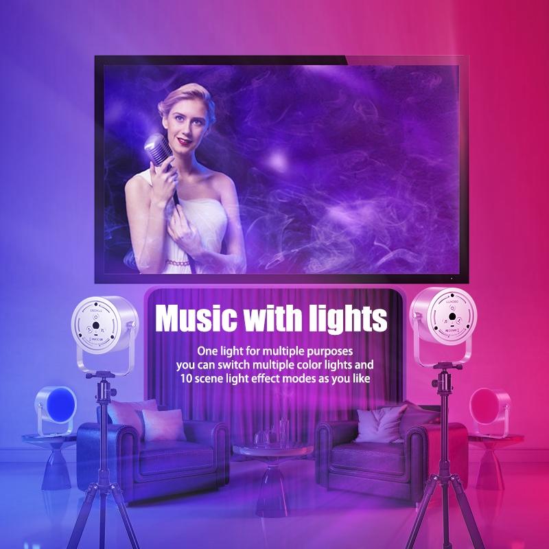 Rgb Atmosphere Fill Light With Remote Control For Desktop Rhythm-1915196610342686724