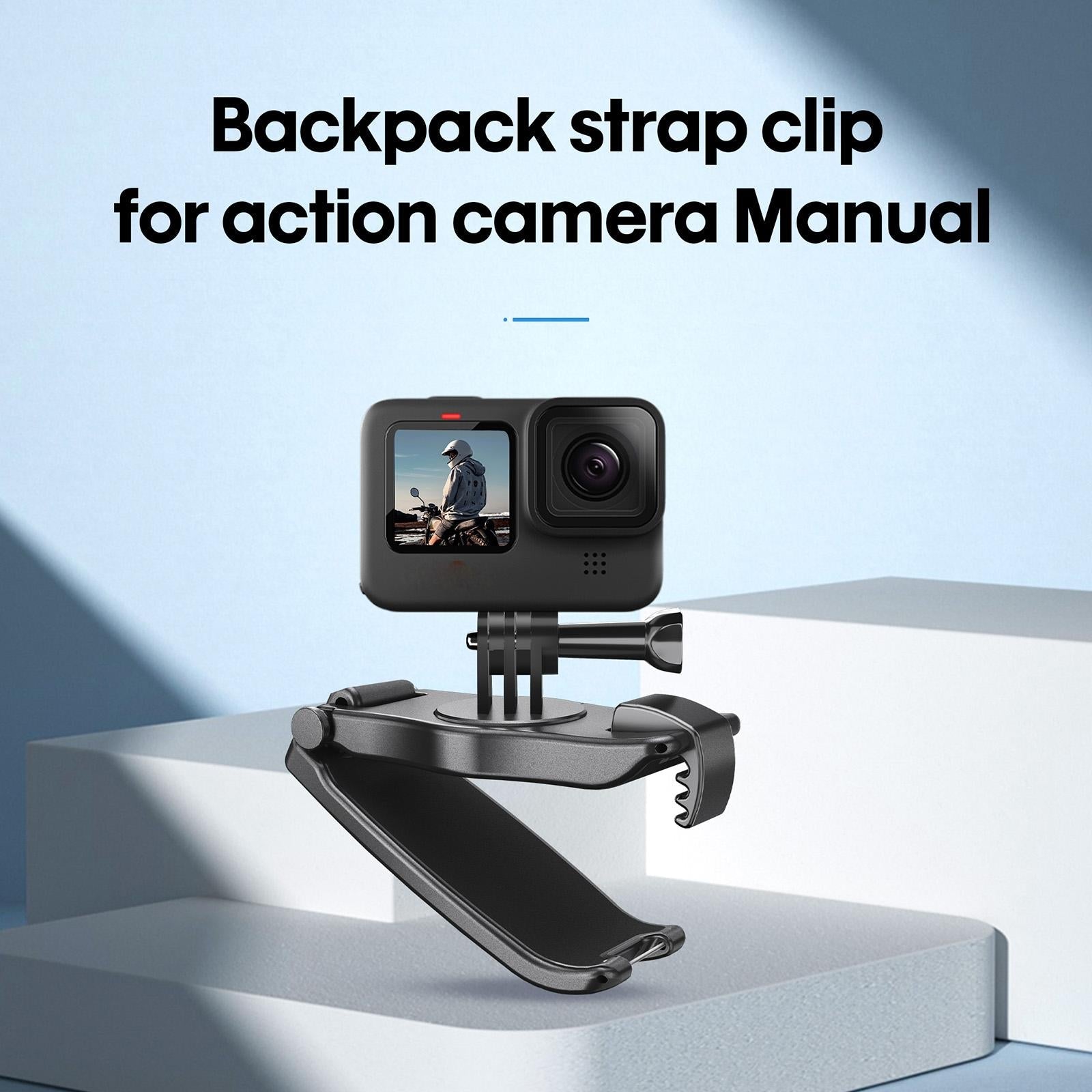 360 Degree Rotating Backpack Belt Clip Bracket-1915196799501602817