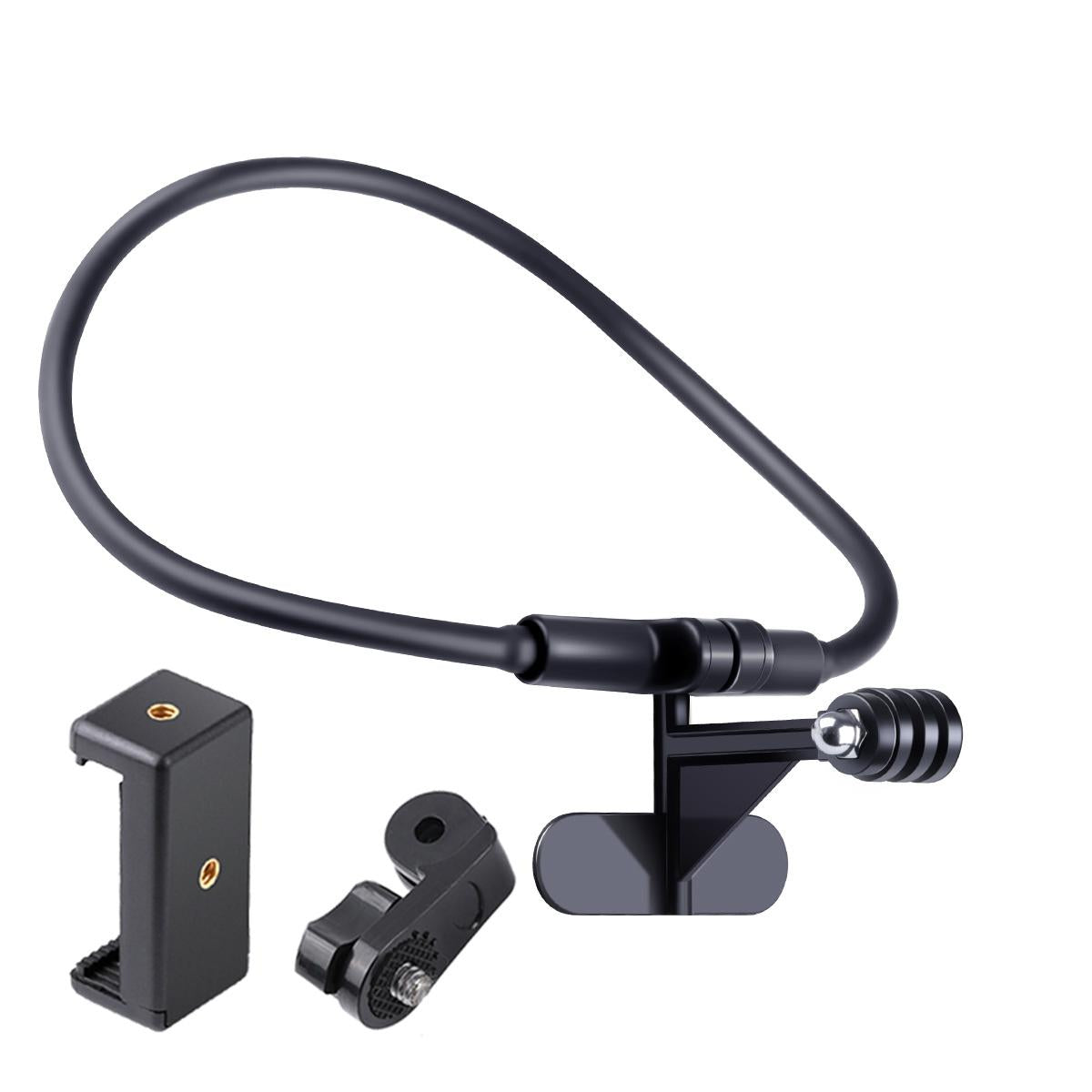 Neck Phone Camera Holder With Phone Clamp - Hands-Free & Extended-1915196721374302215