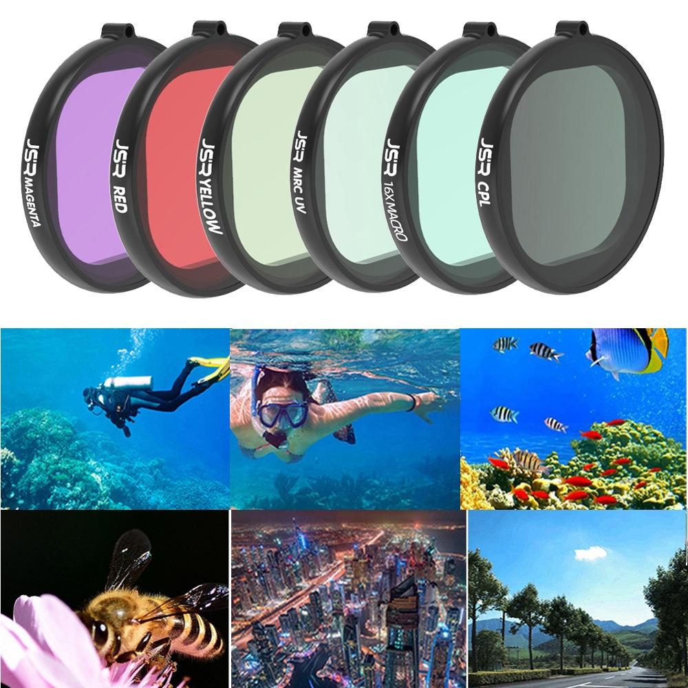 6-In-1 Round Diving Lens Filter For Gopro Hero8-1915197772517216256