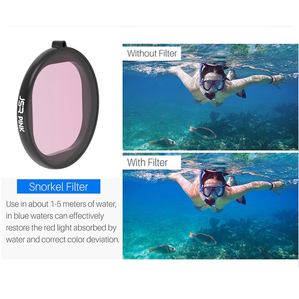 6-In-1 Round Diving Lens Filter For Gopro Hero8-1915197772517216261