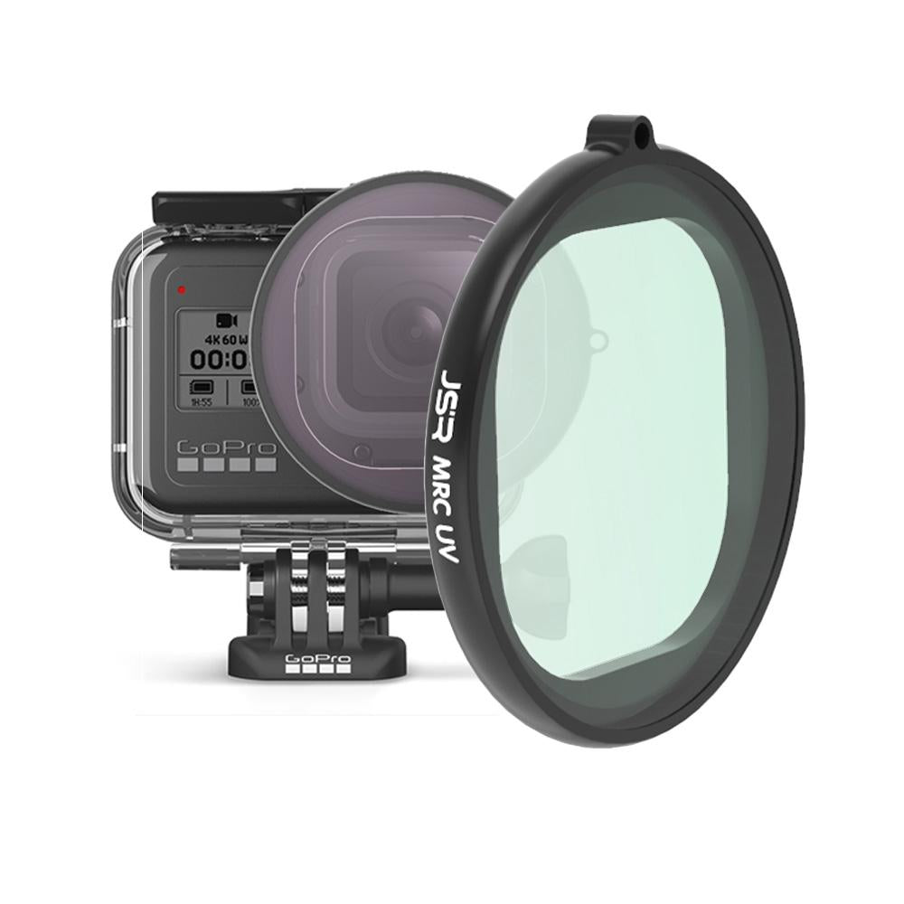 Round Housing Filter For Gopro Hero8 With Uv Lens-1915197529100783619