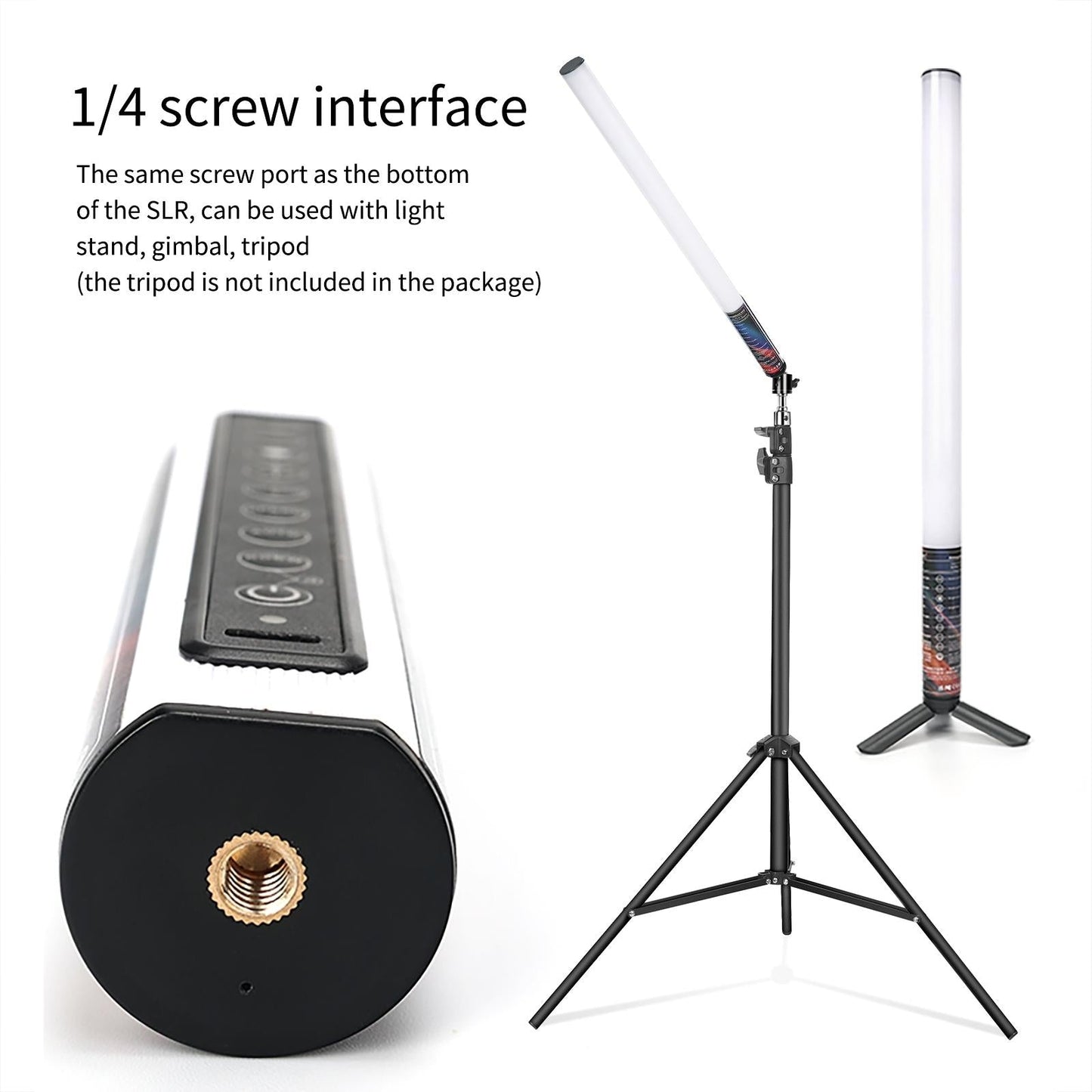 50Cm Rgb Led Stick With Tripod For Mood Lighting-1915197108592447492