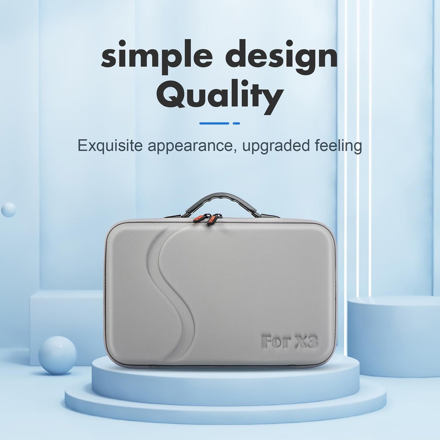 Insta360 One X3 Camera & Accessories Storage Bag - Diamond Texture-1915196548992602115