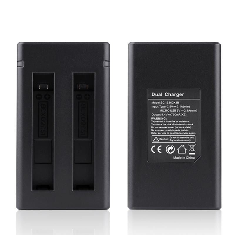 Insta360 X3 Dual Battery Charger With Indicator Light And Cable-1915196698465013764