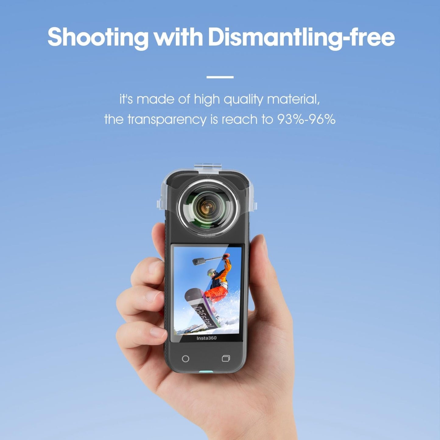 Insta360 X3 Lens Protection Cover - No Disassembly-1922443414947893251