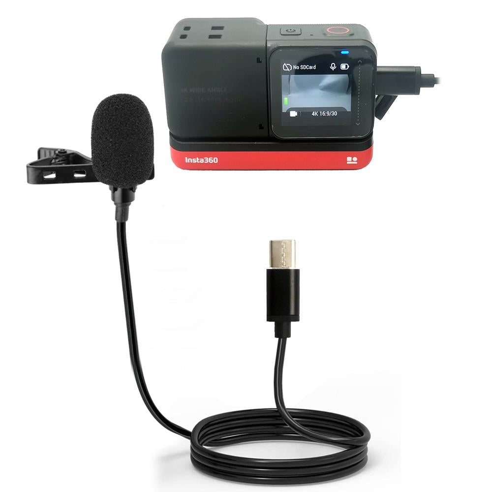 Insta360 One R Lavalier Clip Microphone-1915196734766714886