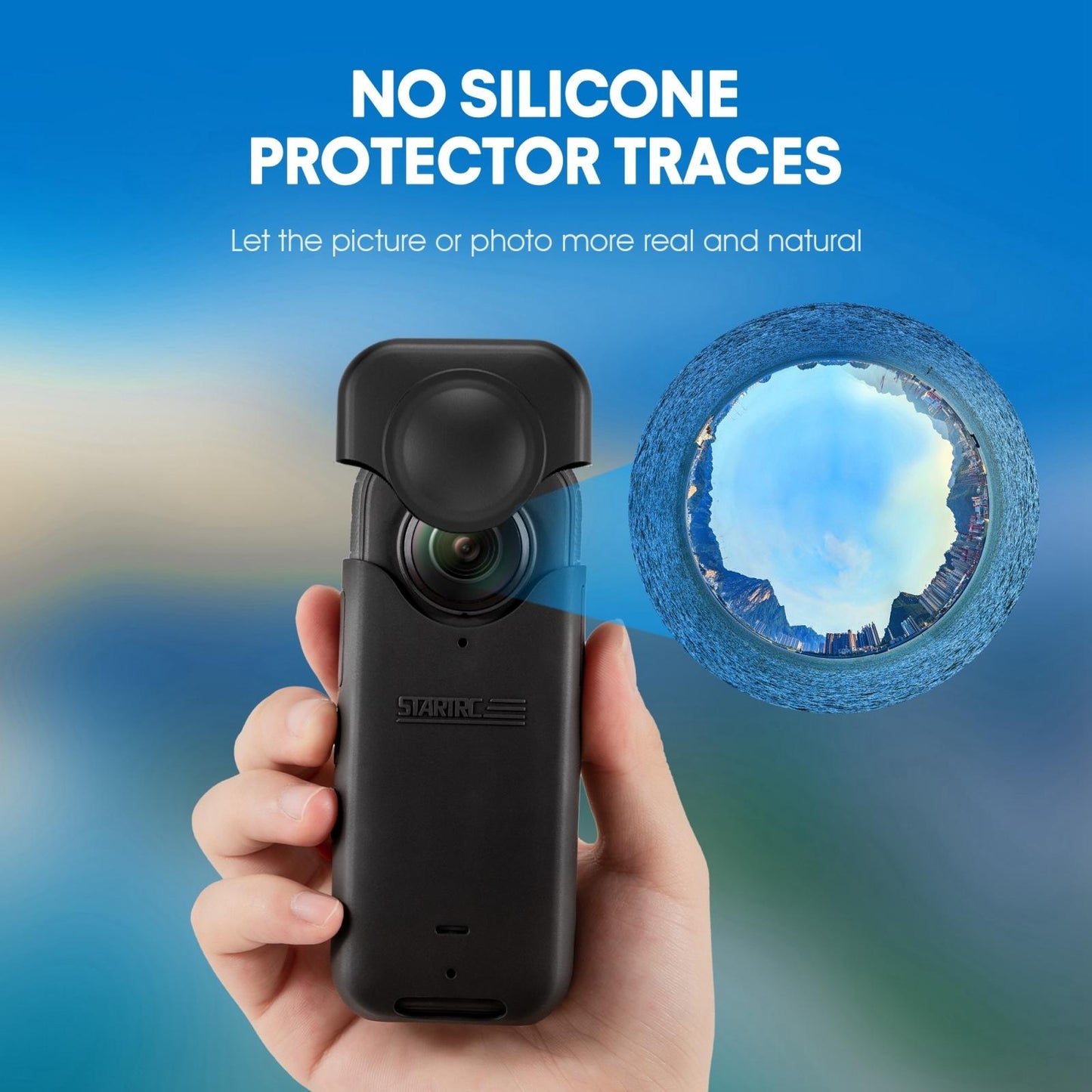 Full Body Silicone Case For Insta360 X3 - Protective-1915196714243985412