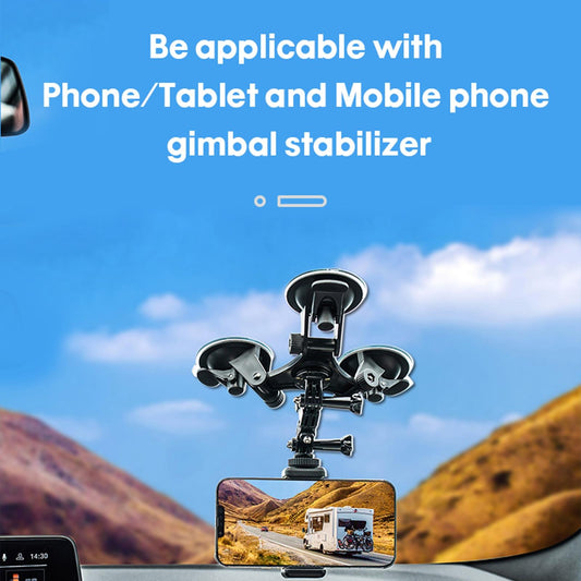 Triangle Suction Cup Mount - Strong Direction-1915196792895574018