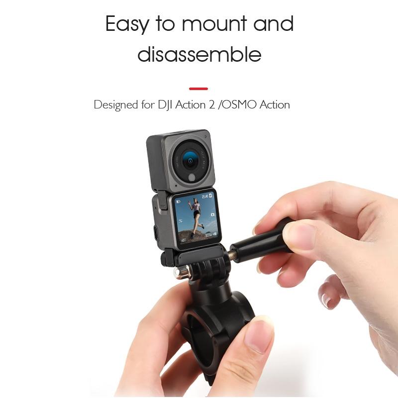 Universal Bike Mount For Dji Action Cameras-1915196805105192969