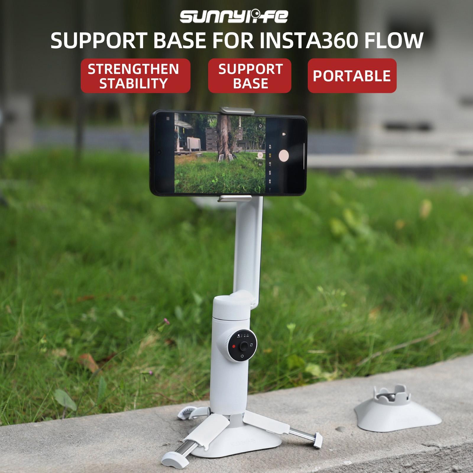 Insta360 Flow Gimbal Tripod Base Stand - Plastic-1922443411990908929