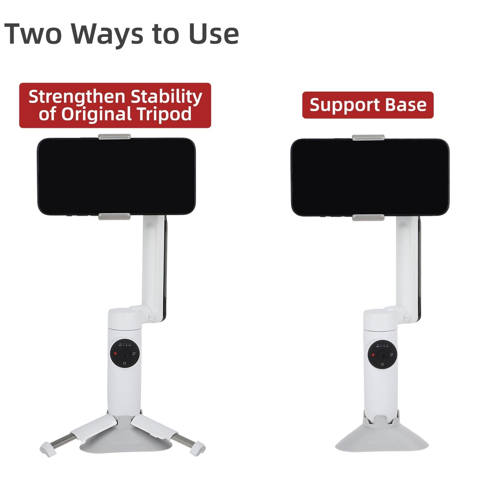 Insta360 Flow Gimbal Tripod Base Stand - Plastic-1922443411990908930