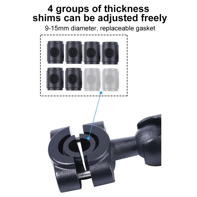 Car Seat Mount For Action Cameras - 21Mm Ballhead With Tripod Adapter-1915197578790703113