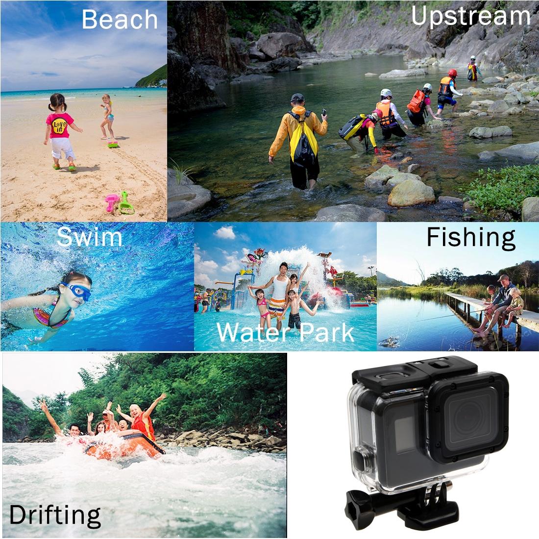 Waterproof Housing Case For Gopro Hero 6 / 5 - Easy Mounting And Lens Protection-1915198381307858946