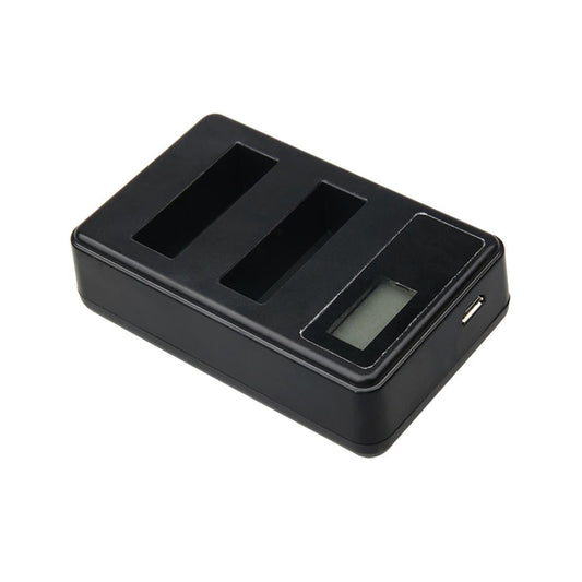 Usb Charger For Xiaoyi 4K Camera With Dual Batteries And Lcd Display-1915197440680660994