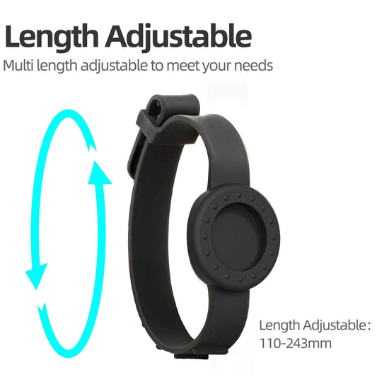 Insta360 Go 3S / Go 3 Sunnylife Camera Strap With Magnetic Mount And Silicone Wristband For Drone And Backpack - Black Stripe-1915196494261129218