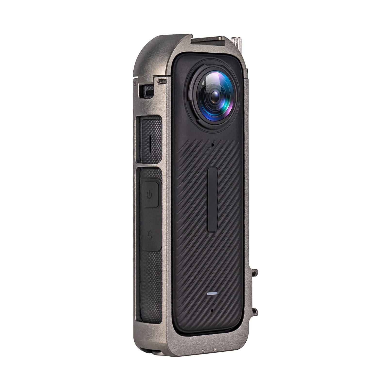 Metal Cage For Insta360 X4 With Cold Shoe And Tripod Adapter-1915197405310095366