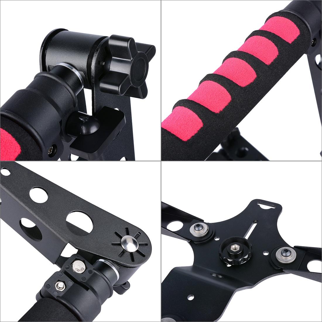 Multifunctional Camera Shoulder Mount For Dslr / Video Camera With Red Handles-1915196590340050952