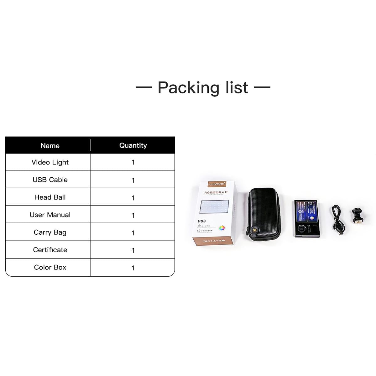 800Lm Super Slim Led Video Light For On-Camera And Selfie Photography-1915197749943472130