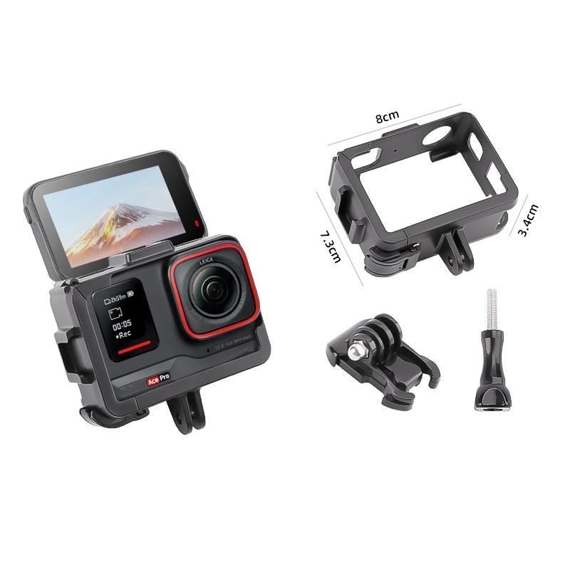 Insta360 Ace / Ace Pro Dual Cold Shoe Cage Expansion Adapter-1915196710141956097