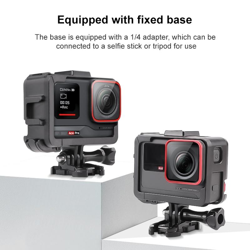 Insta360 Ace / Ace Pro Dual Cold Shoe Cage Expansion Adapter-1915196710141956102