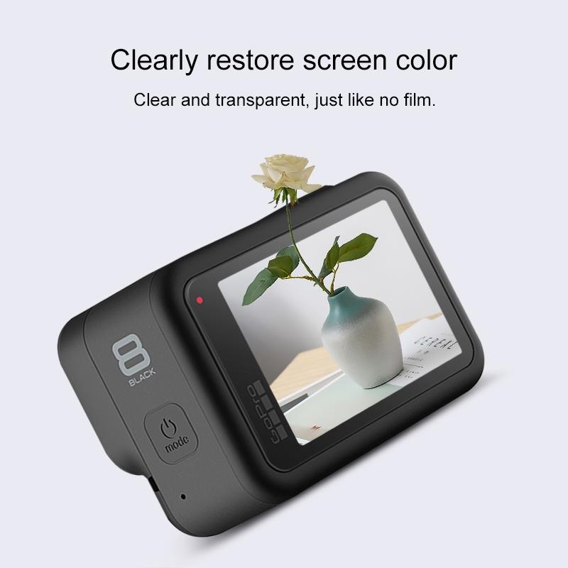 Protective Film And Screen Protector For Gopro Hero8 Camera Lens And Lcd Display-1915197915505233924