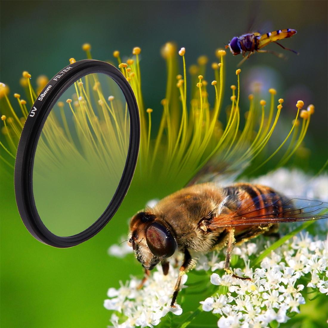 3-In-1 58Mm Round Uv Filter With Cap For Gopro Hero7 / 6 / 5-1915197638786027528