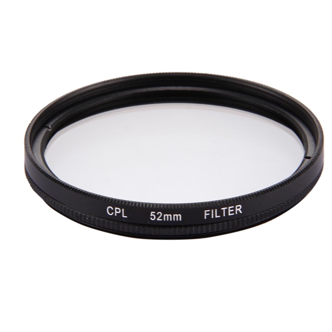 3-In-1 52Mm Round Cpl Lens Filter For Gopro Hero7 With Cap-1915197176921853955
