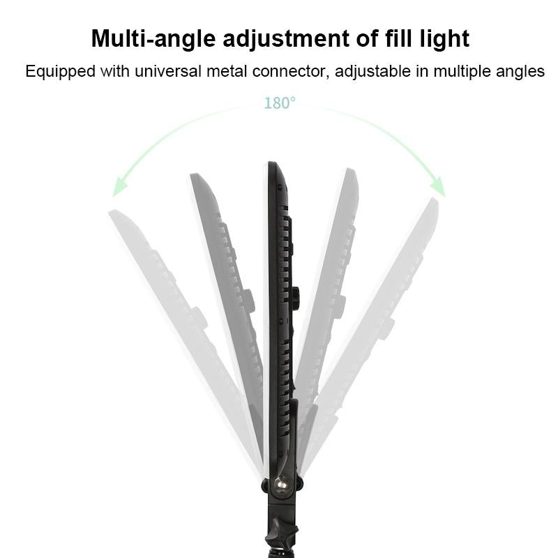 600 Led Flat Fill Light With Remote & Display - Ttv-600-1915197283830468611