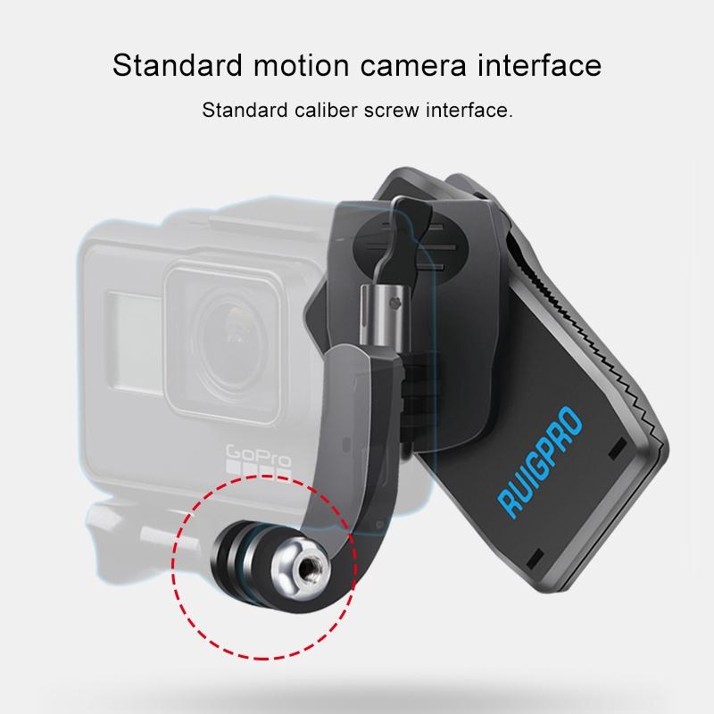 360 Degree J-Type Backpack Mount For Gopro Dji And Action Cameras-1915197279422255106