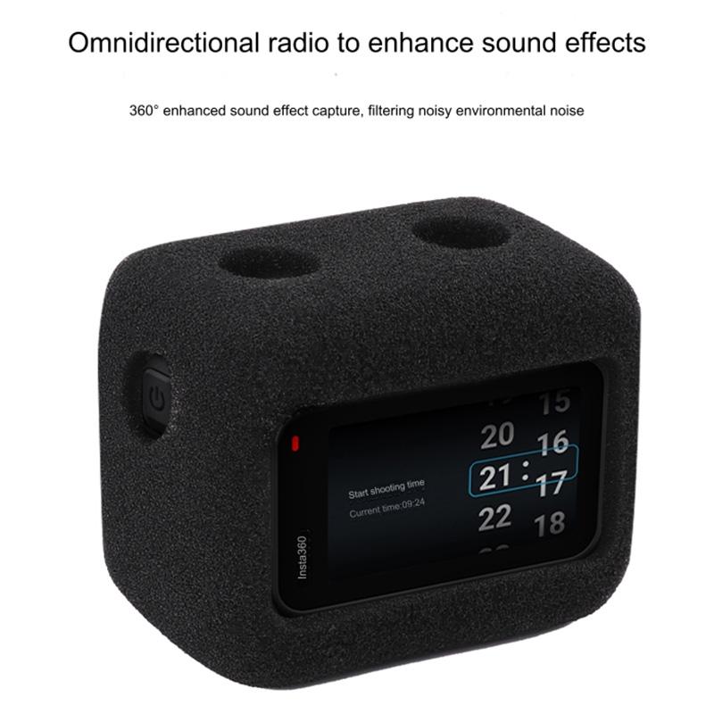 Insta360 Ace Sponge Foam Housing Case For Windshield-1915196678307188738