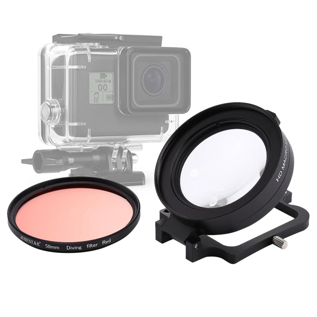 16X Macro Lens Filter For Gopro Dive Housing 58Mm-1922443454214967303