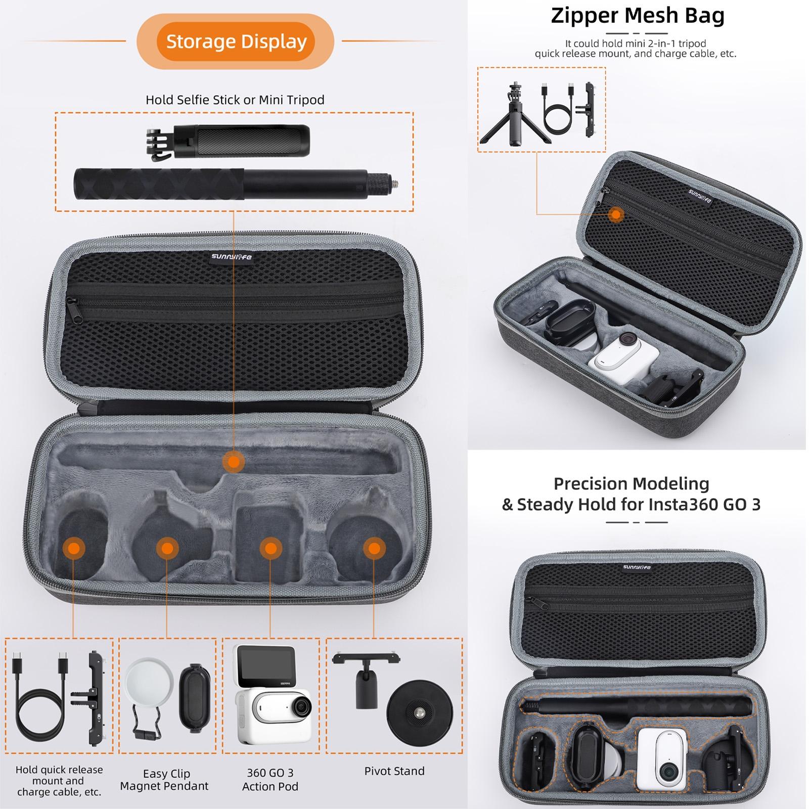 Insta360 Go 3 Camera Set With Storage Bag-1915196705167511555