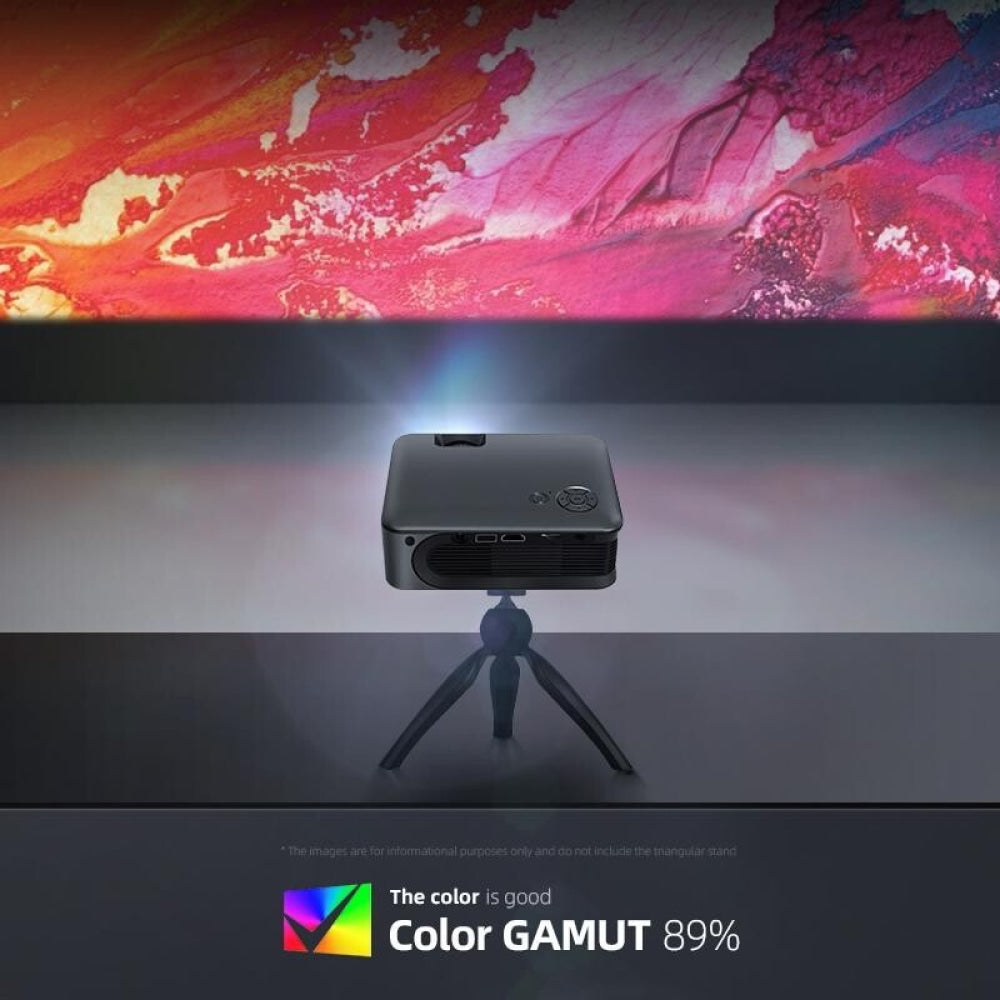 Portable Home Theater Projector - 3000 Lumens-1915196612871852037