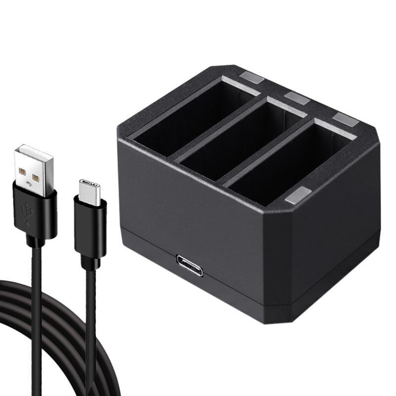 Led Indicator Usb Triple Batteries For Dji Action - Compact-1915196760079339520