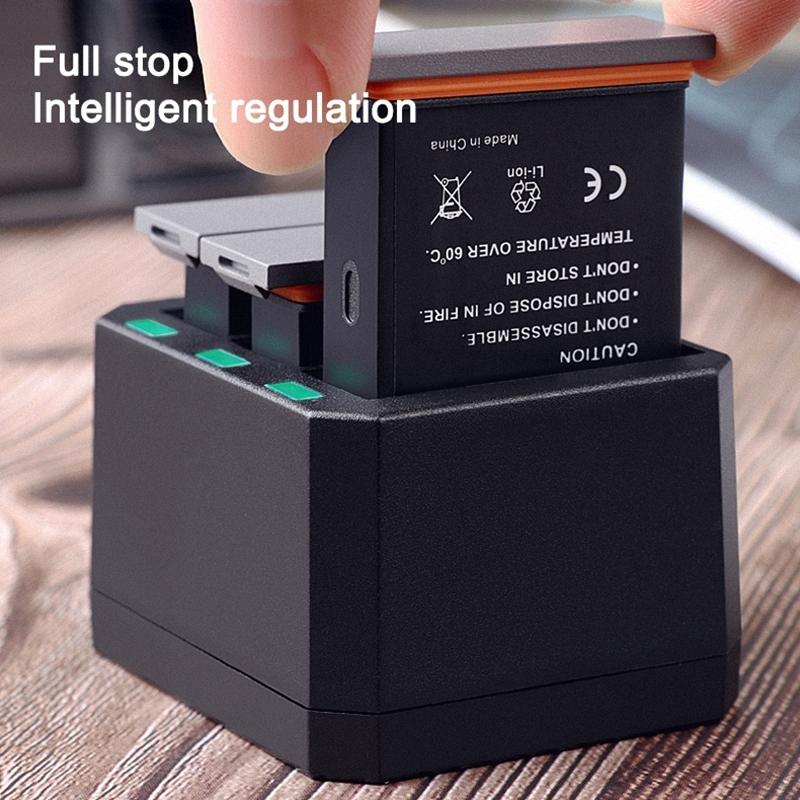 Led Indicator Usb Triple Batteries For Dji Action - Compact-1915196760079339523