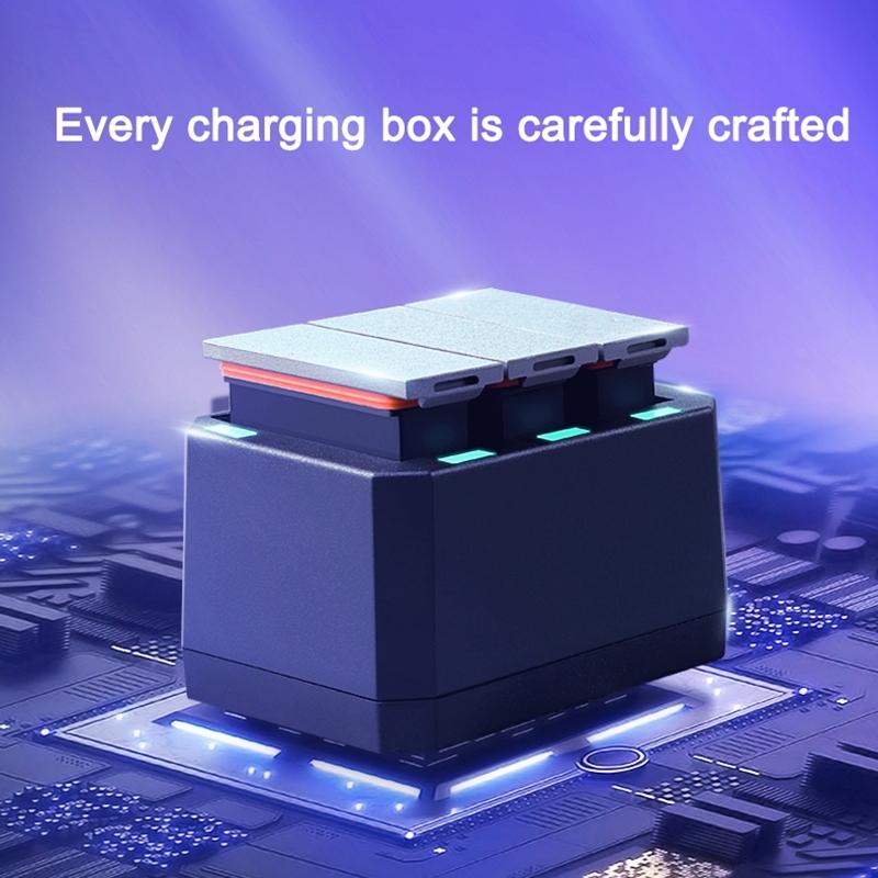 Led Indicator Usb Triple Batteries For Dji Action - Compact-1915196760079339525