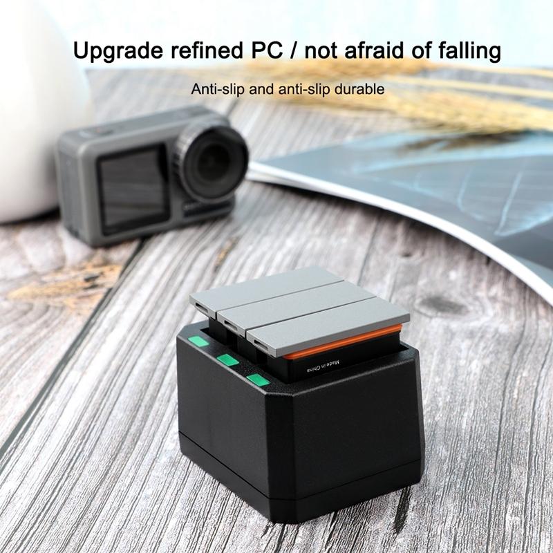 Led Indicator Usb Triple Batteries For Dji Action - Compact-1915196760079339527