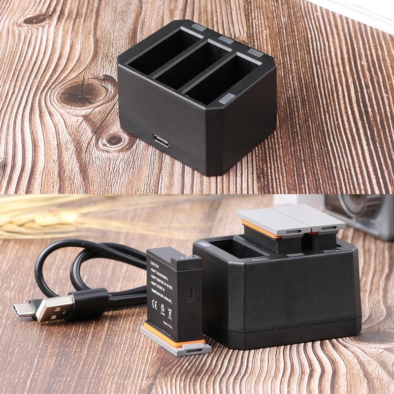 Led Indicator Usb Triple Batteries For Dji Action - Compact-1915196760079339528